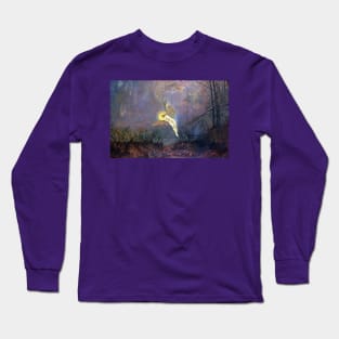 Midsummer Night - John Atkinson Grimshaw Long Sleeve T-Shirt